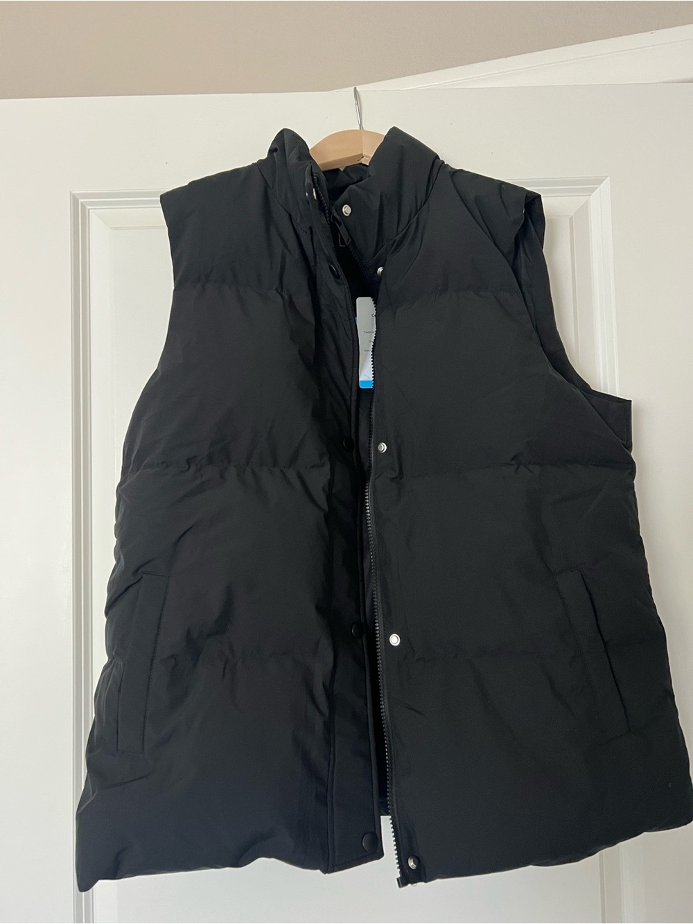Women’s Black Puffer Vest